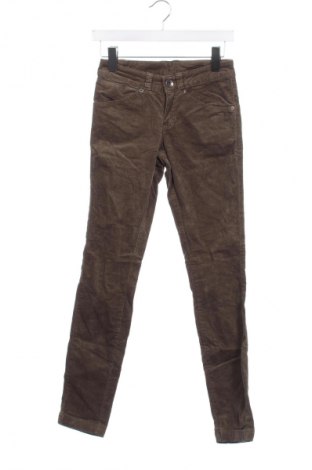 Pantaloni de velvet de femei United Colors Of Benetton, Mărime XS, Culoare Maro, Preț 5,99 Lei