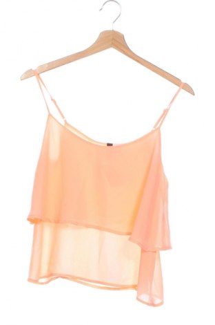 Damska koszulka na ramiączkach H&M Divided, Rozmiar XS, Kolor Pomarańczowy, Cena 6,99 zł