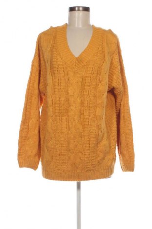 Γυναικείο πουλόβερ Unbranded, Μέγεθος L, Χρώμα Κίτρινο, Τιμή 3,99 €