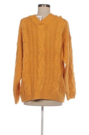 Γυναικείο πουλόβερ Unbranded, Μέγεθος L, Χρώμα Κίτρινο, Τιμή 3,99 €