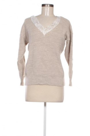 Damski sweter Unbranded, Rozmiar M, Kolor Beżowy, Cena 21,99 zł