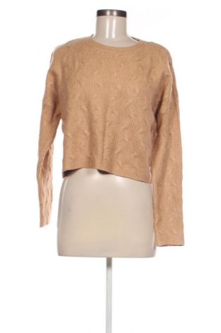 Γυναικείο πουλόβερ Stradivarius, Μέγεθος S, Χρώμα  Μπέζ, Τιμή 5,99 €