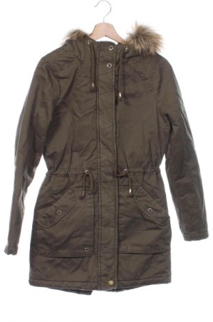 Γυναικείο μπουφάν Clockhouse, Μέγεθος XS, Χρώμα Πράσινο, Τιμή 13,99 €