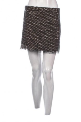 Fustă Zara Trafaluc, Mărime M, Culoare Auriu, Preț 27,99 Lei