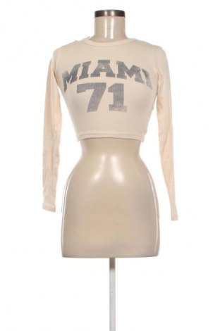 Bluzka damska Bershka, Rozmiar XS, Kolor Beżowy, Cena 6,99 zł