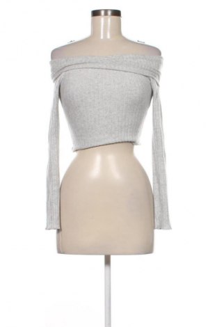 Bluzka damska Bershka, Rozmiar S, Kolor Szary, Cena 7,99 zł