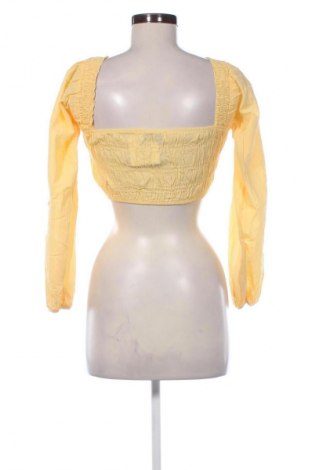 Bluzka damska Bershka, Rozmiar XS, Kolor Żółty, Cena 8,99 zł