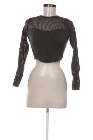 Dámská halenka Bershka, Velikost XS, Barva Zelená, Cena  79,00 Kč