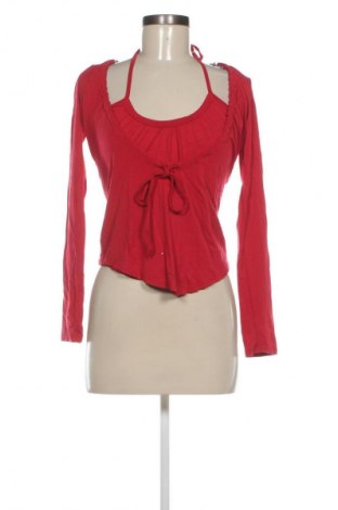 Dámska blúza Grama, Veľkosť M, Farba Červená, Cena  2,95 €