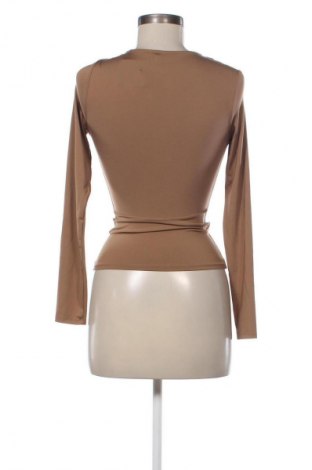 Bluzka damska H&M, Rozmiar XS, Kolor Brązowy, Cena 28,36 zł