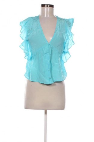 Dámská halenka Mango, Velikost S, Barva Modrá, Cena  209,00 Kč