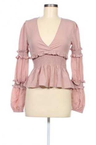 Dámska blúza NA-KD, Veľkosť XS, Farba Popolavo ružová, Cena  5,95 €