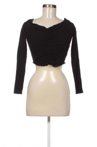 Дамска блуза NA-KD, Размер M, Цвят Черен, Цена 2,04 €