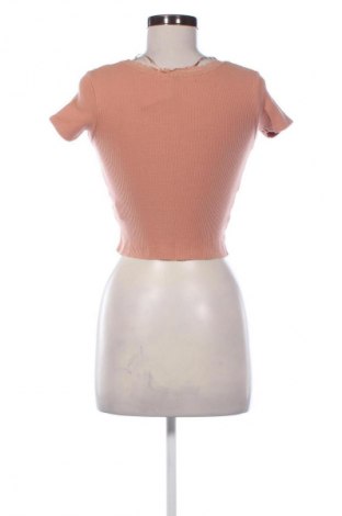 Bluzka damska Pull&Bear, Rozmiar S, Kolor Popielaty róż, Cena 28,19 zł