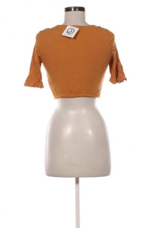 Bluzka damska Pull&Bear, Rozmiar S, Kolor Brązowy, Cena 37,99 zł