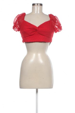 Bluzka damska SHEIN, Rozmiar M, Kolor Czerwony, Cena 47,99 zł