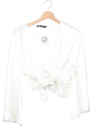 Γυναικεία μπλούζα Zara, Μέγεθος M, Χρώμα Λευκό, Τιμή 4,99 €