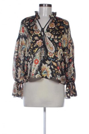 Дамска блуза Zara, Размер S, Цвят Многоцветен, Цена 4,60 €