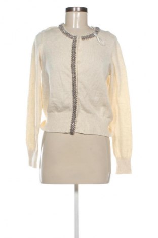 Damski kardigan H&M, Rozmiar L, Kolor Beżowy, Cena 84,19 zł