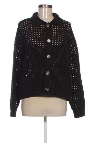 Cardigan de damă H&M, Mărime L, Culoare Negru, Preț 81,99 Lei