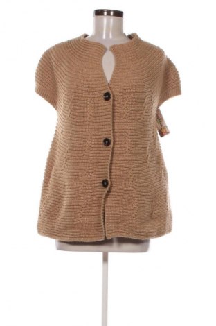 Дамска жилетка Pronto Moda, Размер M, Цвят Кафяв, Цена 15,33 €