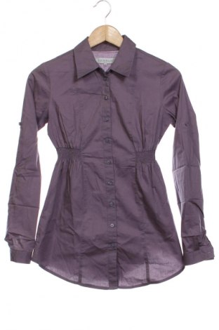 Damenbluse Clockhouse, Größe XS, Farbe Lila, Preis 5,29 €