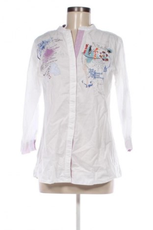Дамска риза Desigual, Размер M, Цвят Бял, Цена 23,00 €