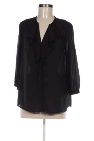 Γυναικείο πουκάμισο H&M, Μέγεθος XL, Χρώμα Μαύρο, Τιμή 5,99 €