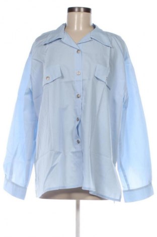 Дамска риза Unbranded, Размер XXL, Цвят Син, Цена 5,00 €