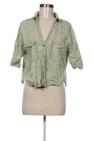 Dámska košeľa  Zara, Veľkosť L, Farba Zelená, Cena  12,95 €
