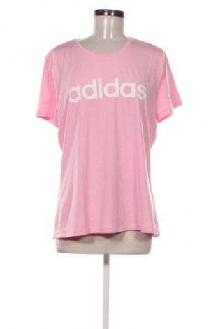 Дамска тениска Adidas, Размер L, Цвят Розов, Цена 11,24 €