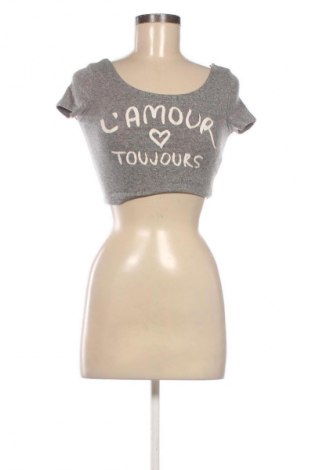 Dámske tričko H&M Divided, Veľkosť XS, Farba Sivá, Cena  3,95 €