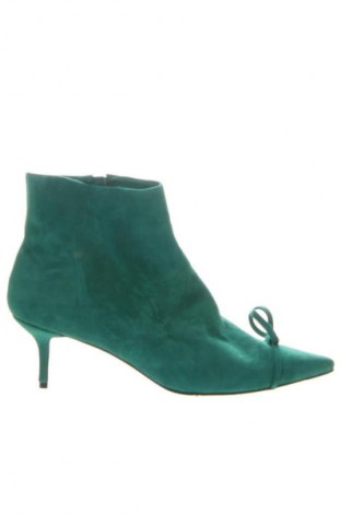 Damskie botki Smiling, Rozmiar 41, Kolor Zielony, Cena 174,99 zł