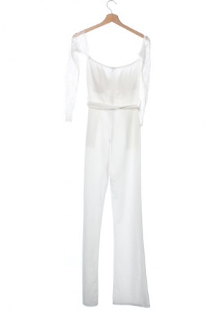 Дамски дълъг гащеризон Unbranded, Размер XS, Цвят Бял, Цена 16,87 €