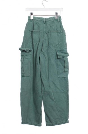 Dámske džínsy  Bershka, Veľkosť XXS, Farba Zelená, Cena  4,95 €