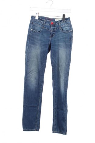 Damskie jeansy Denim 1982, Rozmiar XS, Kolor Niebieski, Cena 12,99 zł