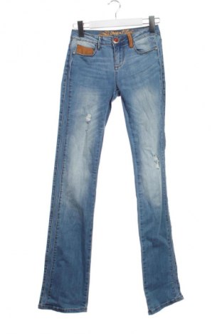 Damskie jeansy Desigual, Rozmiar XXS, Kolor Niebieski, Cena 47,99 zł