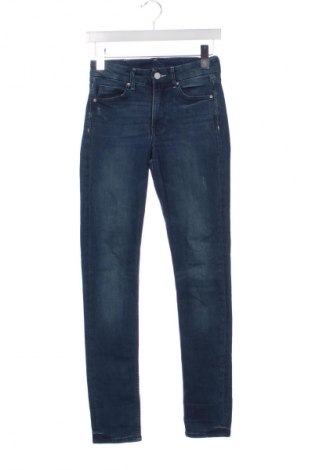 Damskie jeansy H&M, Rozmiar S, Kolor Niebieski, Cena 15,99 zł