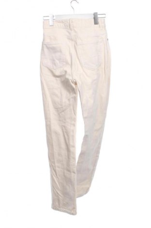 Blugi de femei H&M, Mărime XS, Culoare Ecru, Preț 18,99 Lei