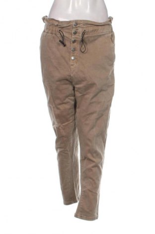 Dámske džínsy  M.Sara, Veľkosť L, Farba Béžová, Cena  4,95 €