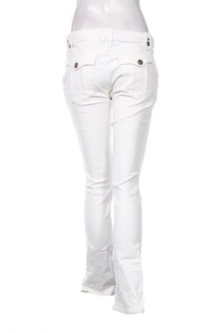 Damskie jeansy Massimo Dutti, Rozmiar L, Kolor Biały, Cena 65,99 zł