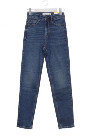 Damskie jeansy Stradivarius, Rozmiar XS, Kolor Niebieski, Cena 65,99 zł