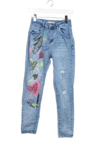 Damskie jeansy Unbranded, Rozmiar XS, Kolor Niebieski, Cena 16,99 zł