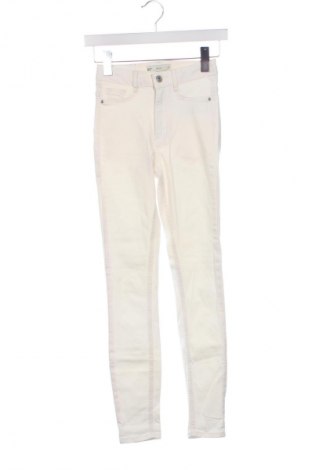 Damskie jeansy Unbranded, Rozmiar XS, Kolor ecru, Cena 15,99 zł