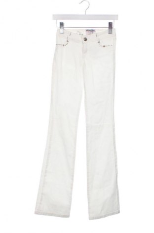 Damskie jeansy Unbranded, Rozmiar XXS, Kolor Biały, Cena 24,99 zł