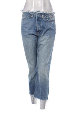 Dámské džíny  Zara, Velikost M, Barva Modrá, Cena  169,00 Kč