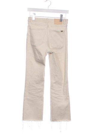 Dámske džínsy  Zara, Veľkosť XS, Farba Béžová, Cena  13,90 €
