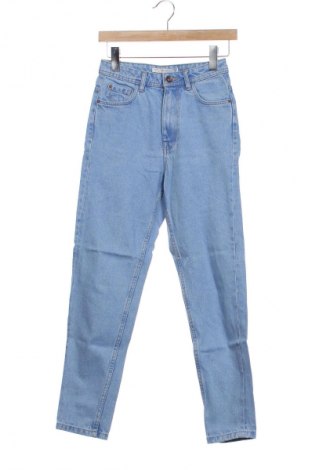 Damskie jeansy Zara, Rozmiar XXS, Kolor Niebieski, Cena 34,99 zł