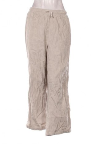 Pantaloni de velvet de femei Unbranded, Mărime XXL, Culoare Ecru, Preț 21,99 Lei