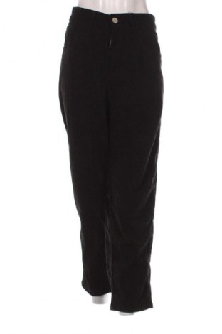 Γυναικείο κοτλέ παντελόνι Unbranded, Μέγεθος XXL, Χρώμα Μαύρο, Τιμή 7,99 €